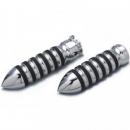 Arlen Ness Billet Grips - Rocket - Chrome　カタログ番号:0630-0403