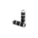 Performance Machine Contour Renthal Wrapped Grips - XL - Chrome　カタログ番号:0630-0801